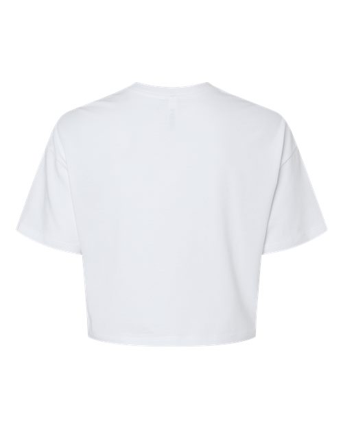 BELLA + CANVAS Women's Jersey Crop Tee 6482 Custom Embroidered Business Logo