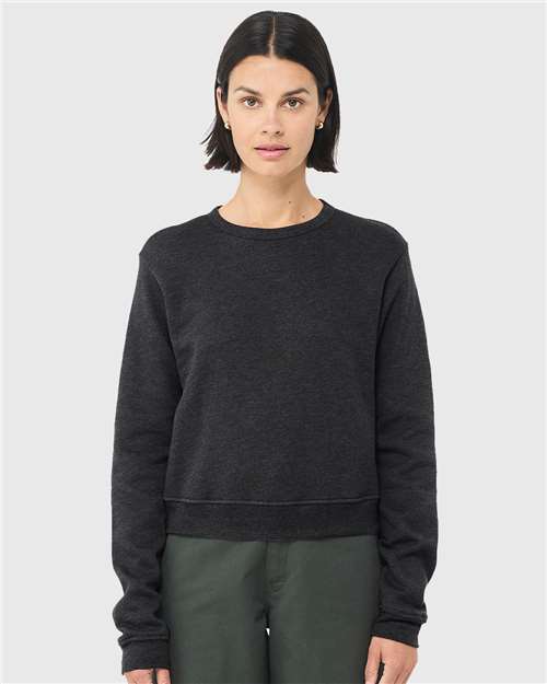 Custom Embroidered BELLA + CANVAS Women's Sponge Fleece Classic Crewneck Sweatshirt 7511