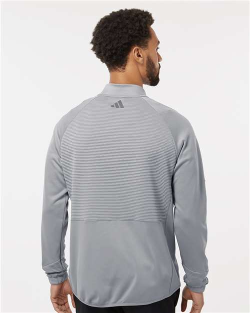 Adidas Quarter-Zip Pullover A587 Custom Embroidered Business Logo