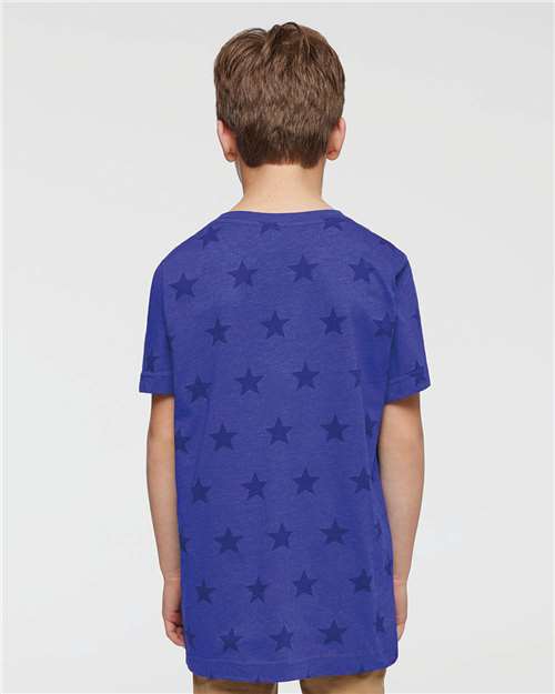 Code Five Youth Star Print Tee 2229