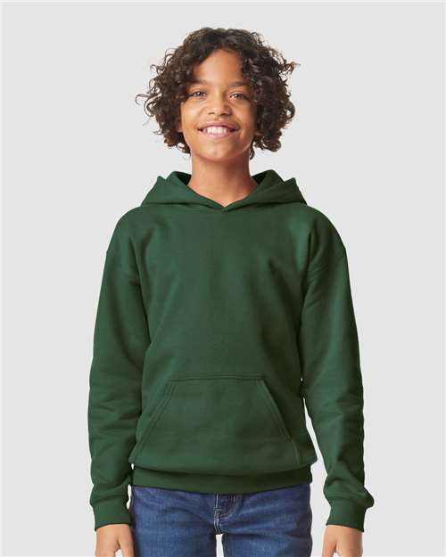 Custom Embroidered Gildan Softstyle® Youth Midweight Hooded Sweatshirt SF500B