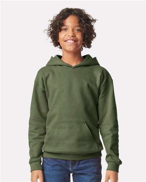 Custom Embroidered Gildan Softstyle® Youth Midweight Hooded Sweatshirt SF500B