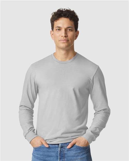 Custom Embroidered Gildan Softstyle® CVC Long Sleeve T-Shirt 67400