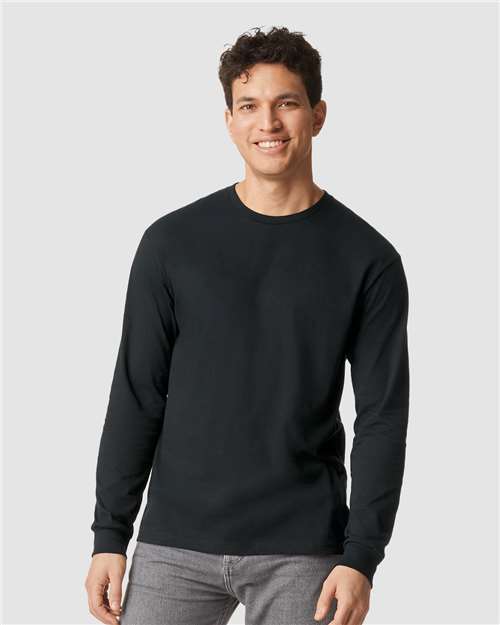 Custom Embroidered Gildan Softstyle® CVC Long Sleeve T-Shirt 67400