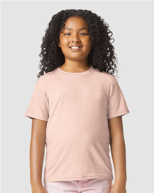 Custom Embroidered Gildan Softstyle® Youth CVC T-Shirt 67000B