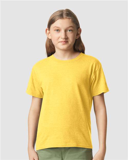 Custom Embroidered Gildan Softstyle® Youth CVC T-Shirt 67000B