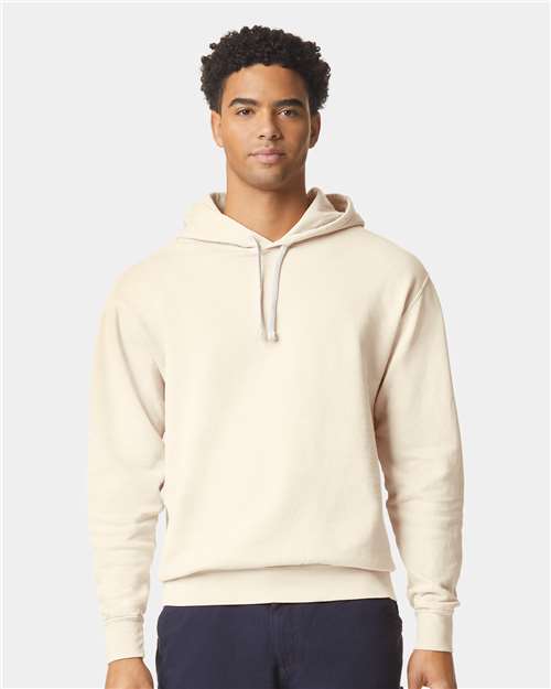 Custom Embroidered Comfort Colors Garment-Dyed Lightweight Fleece Hooded Sweatshirt 1467