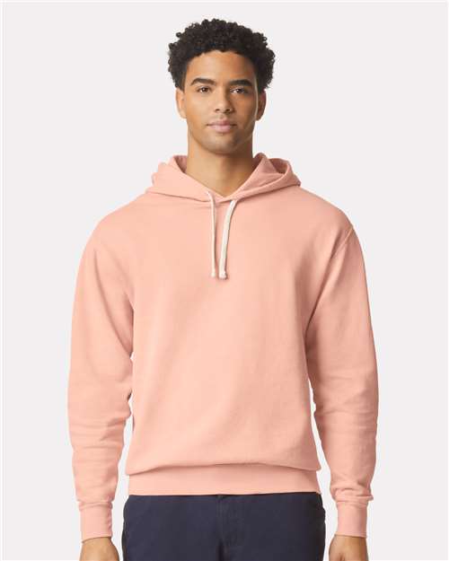 Custom Embroidered Comfort Colors Garment-Dyed Lightweight Fleece Hooded Sweatshirt 1467