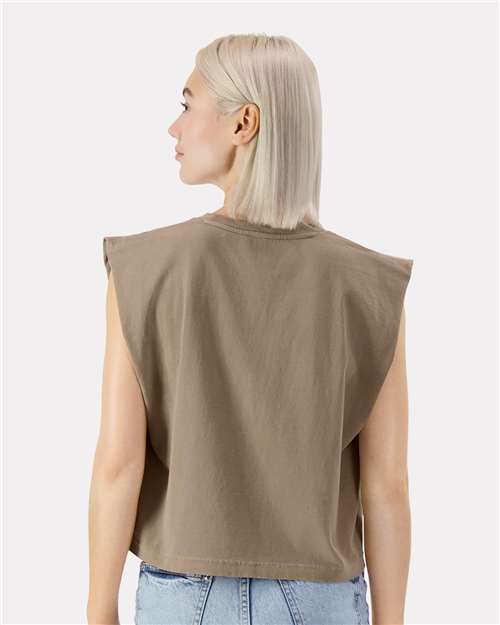 American Apparel Garment-Dyed Women's Heavyweight Muscle Tee 307GD