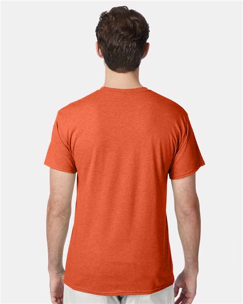 Hanes Perfect-T Triblend T-Shirt 42TB Orange Heather