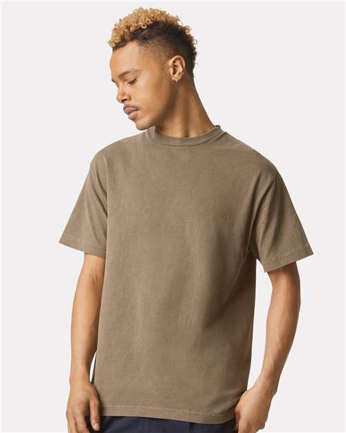 Custom Embroidered American Apparel Garment-Dyed Heavyweight Cotton Tee 1301GD