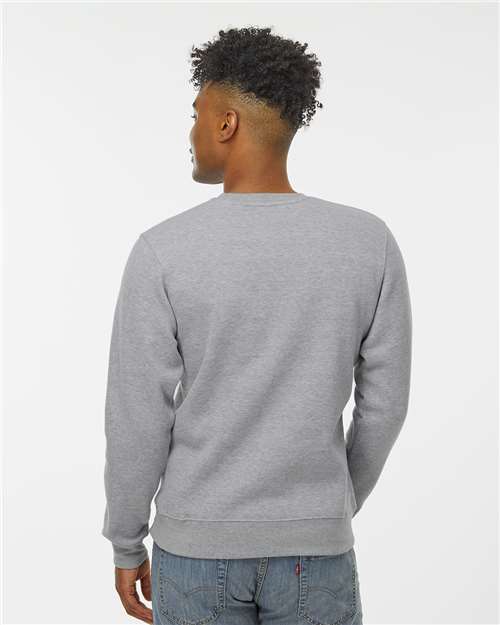 J. America BTB Fleece Crewneck Sweatshirt 8721