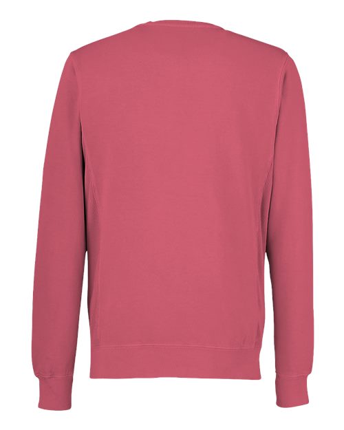 J. America Pigment-Dyed Fleece Crewneck Sweatshirt 8731