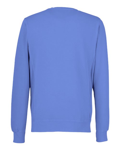 J. America Pigment-Dyed Fleece Crewneck Sweatshirt 8731