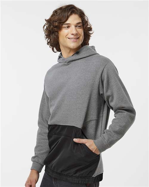 MV Sport Mixed Media Hooded Sweatshirt 23112