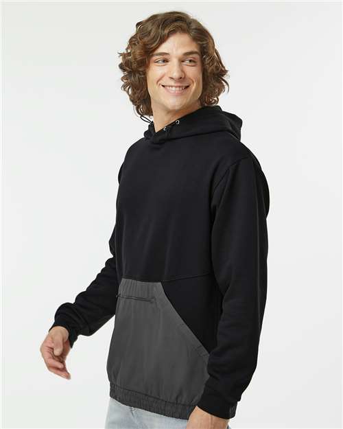 MV Sport Mixed Media Hooded Sweatshirt 23112