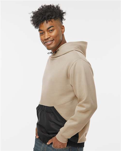 MV Sport Mixed Media Hooded Sweatshirt 23112
