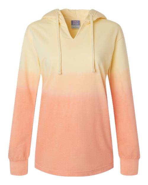 MV Sport Women's French Terry Ombré Hooded Sweatshirt W20185