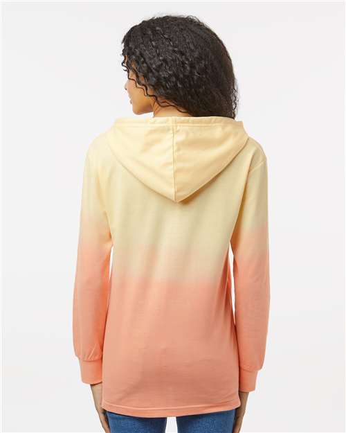 MV Sport Women's French Terry Ombré Hooded Sweatshirt W20185