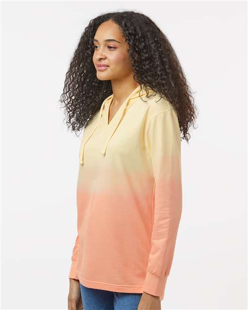 MV Sport Women's French Terry Ombré Hooded Sweatshirt W20185