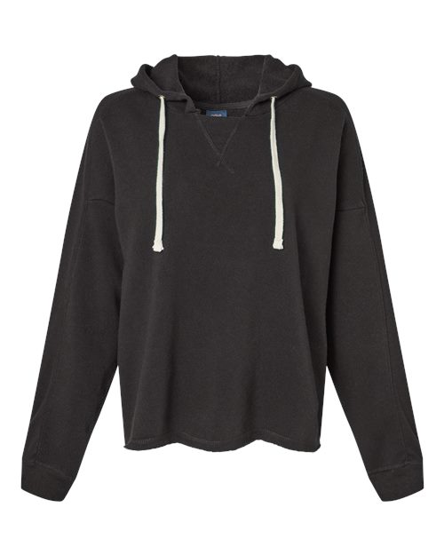 MV Sport Women's Angel Fleece Crop Hooded Sweatshirt W23101