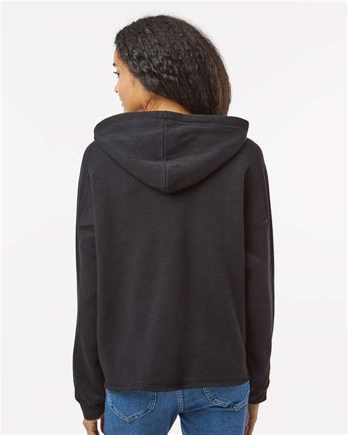 MV Sport Women's Angel Fleece Crop Hooded Sweatshirt W23101