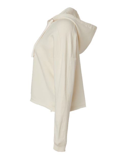 MV Sport Women's Angel Fleece Crop Hooded Sweatshirt W23101