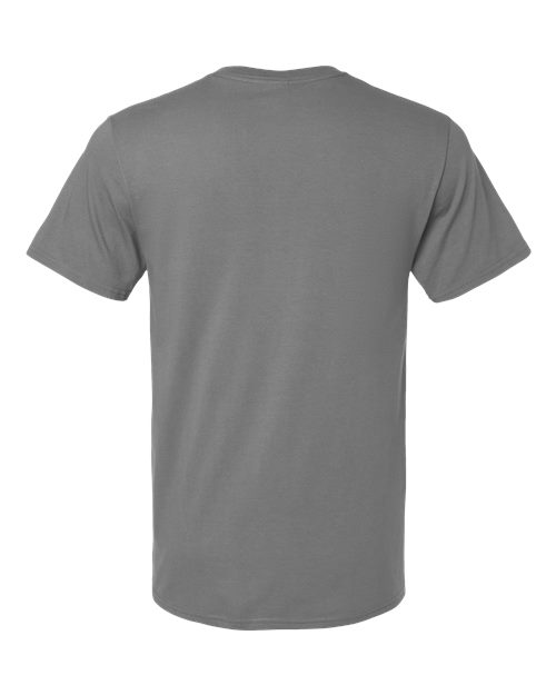 JERZEES Premium Cotton T-Shirt 570MR Rock Custom Embroidered Business Logo