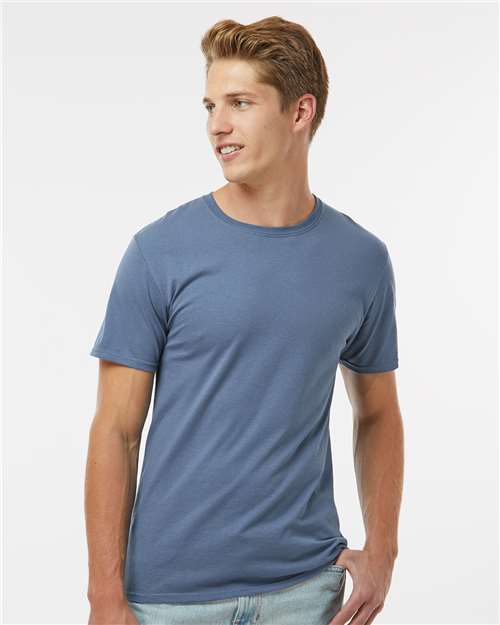 Custom Embroidered Russell Athletic Dri Power® CVC Performance T-Shirt 64STTM Vintage Blue