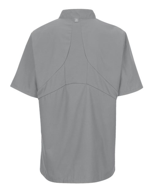 Chef Designs Mimix™ Short Sleeve Chef Coat with OilBlok 046X Custom Embroidered Business Logo