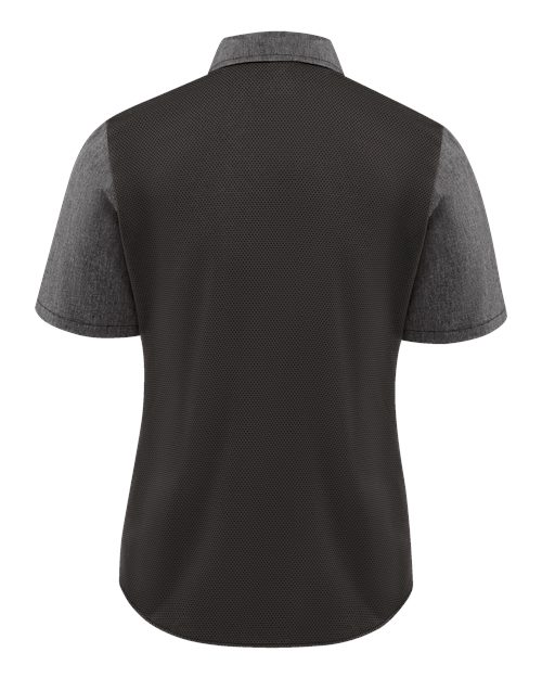 Chef Designs Women's Poplin Airflow Cook Shirt with OilBlok 501W Custom Embroidered Business Logo