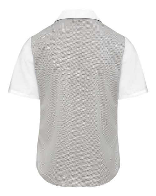 Chef Designs Women's Poplin Airflow Cook Shirt with OilBlok 501W Custom Embroidered Business Logo
