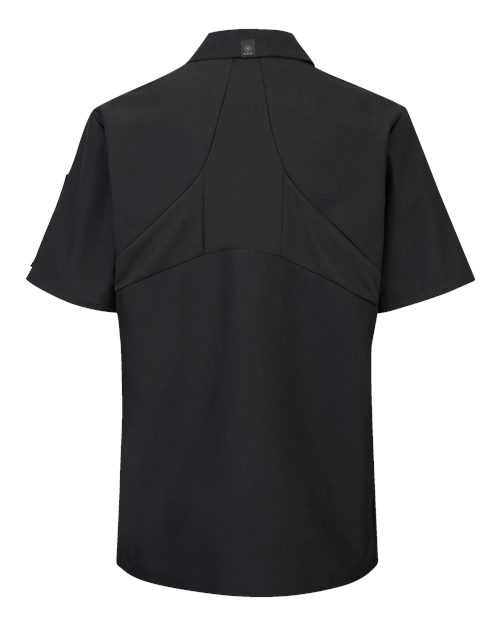 Chef Designs Women's Poplin Airflow Cook Shirt with OilBlok 501W Custom Embroidered Business Logo