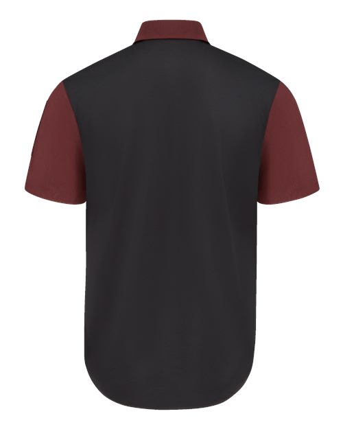 Chef Designs Poplin Airflow Cook Shirt with OilBlok 502M Custom Embroidered Business Logo