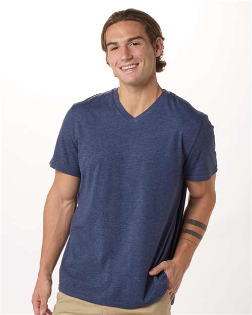 Custom Embroidered Boxercraft High V-Neck T-Shirt BM2204