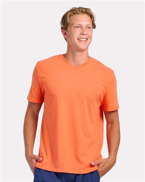 Custom Embroidered Boxercraft High V-Neck T-Shirt BM2204