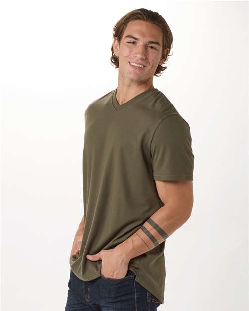Custom Embroidered Boxercraft High V-Neck T-Shirt BM2204