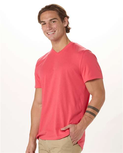 Custom Embroidered Boxercraft High V-Neck T-Shirt BM2204
