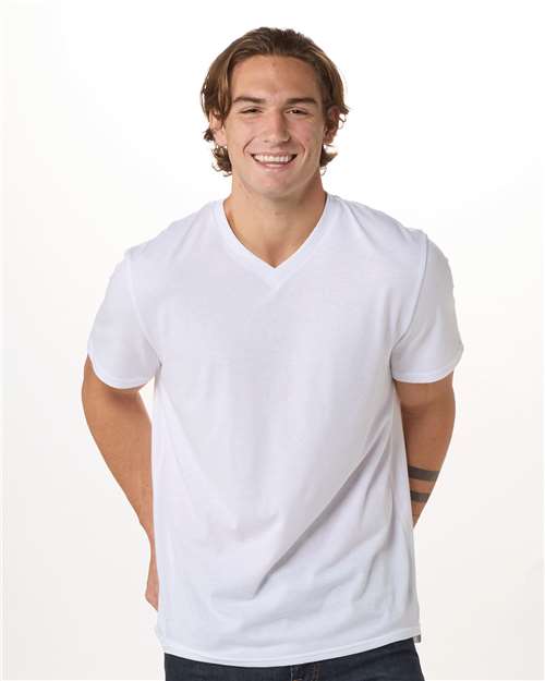 Custom Embroidered Boxercraft High V-Neck T-Shirt BM2204