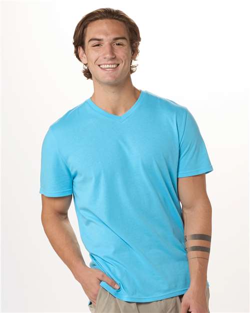 Custom Embroidered Boxercraft High V-Neck T-Shirt BM2204