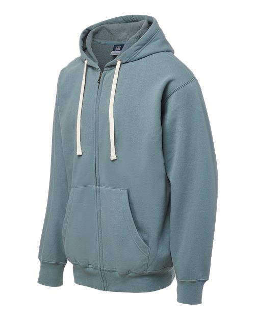 MV Sport Vintage Fleece Full-Zip Hooded Sweatshirt 22132