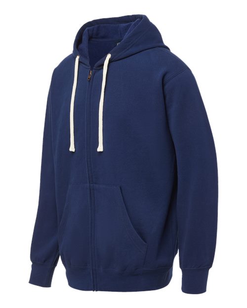MV Sport Vintage Fleece Full-Zip Hooded Sweatshirt 22132