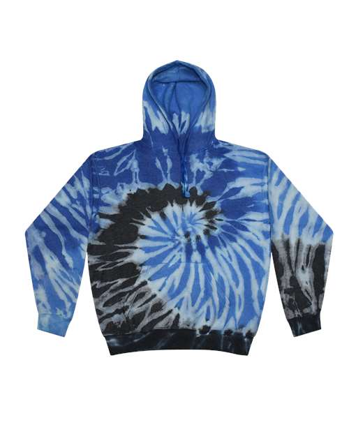 Colortone Tie-Dyed Cloud Fleece Hooded Sweatshirt 8600