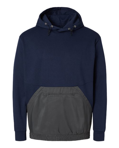 MV Sport Mixed Media Hooded Sweatshirt 23112