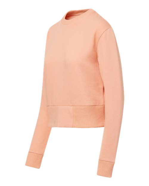 MV Sport Women's Romi Cloud Fleece Crop Crewneck Sweatshirt W22106