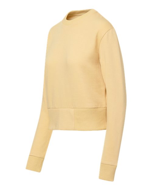 MV Sport Women's Romi Cloud Fleece Crop Crewneck Sweatshirt W22106