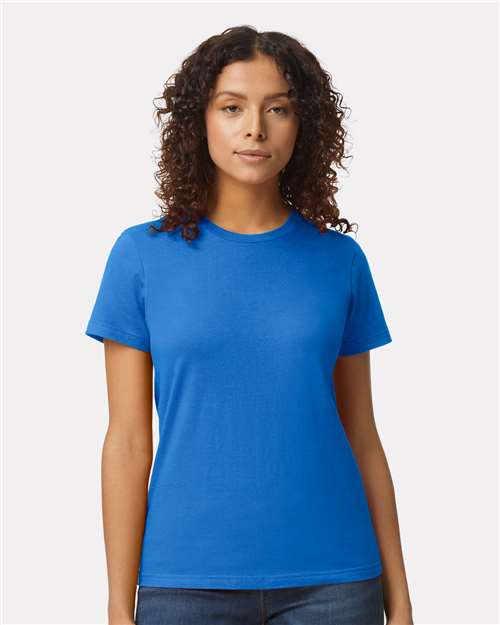 Custom Embroidered Gildan Softstyle® Women's Midweight T-Shirt 65000L