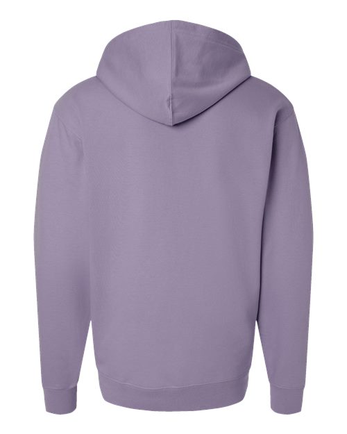 Independent Trading Co. Midweight Hooded Sweatshirt SS4500 Peach Custom Embroidered Business Logo
