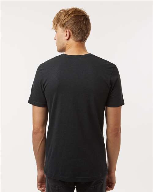 Tultex Combed CVC T-Shirt 602CVC Heather Black