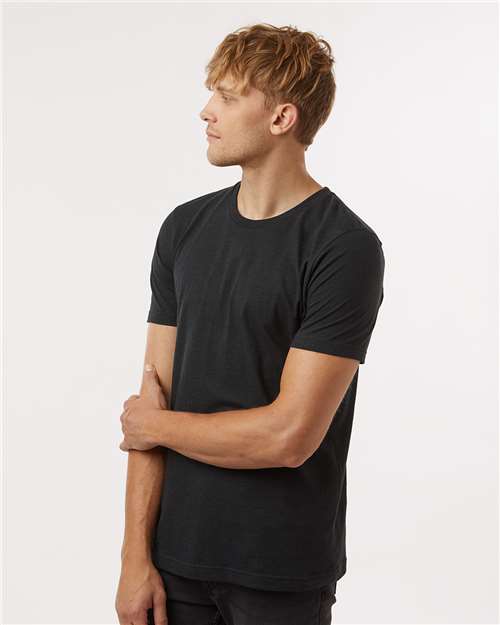 Tultex Combed CVC T-Shirt 602CVC Heather Black
